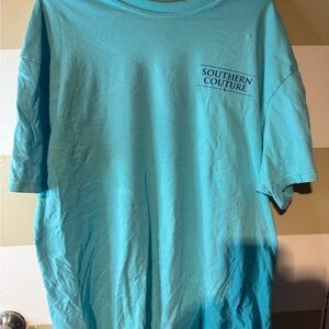 Comfort Colors Men's Short Sleeve Tee in Aqua